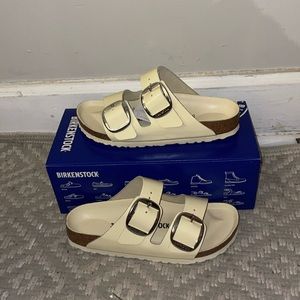Birkenstock Arizona Big Buckle High-Shine Buffer womens 7/7.5